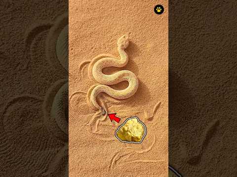 मकड़ी की पूंछ वाला सबसे चालाक साँप 🐍Golden Tail Snake😱World’s Smartest Snake #animals #snake #birds