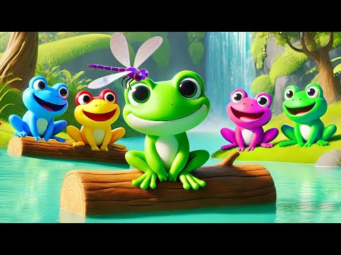 Chú Ếch Con 🐸 Ca Nhạc Hoạt Hình Chú Ếch Con Có Lời - Nhạc Thiếu Nhi 4K Vui Nhộn Cho Bé Hát Theo
