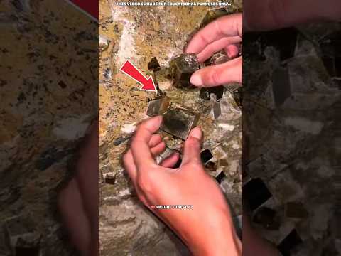 "Fool_s_Gold_Crystal_Cube_#ytshorts#viral#trending