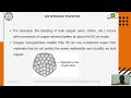 Nanoparticle Properties and Behavior