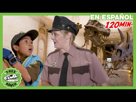 ¡Un Bebé T-Rex Está Perdido en el Museo! | 🦖 T-Rex Rancho | Moonbug Kids - Parque en Vivo!