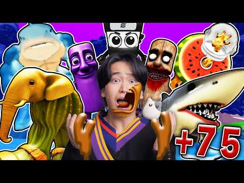 75体すべての『AIの化け物』を見つけて変身した結果がヤバすぎた..ロブロックス【ROBLOX】