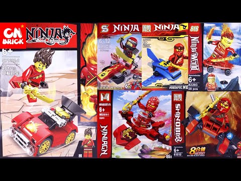 Lego Ninjago   Kai Minifigures Collection Unoffical Lego Vol 2