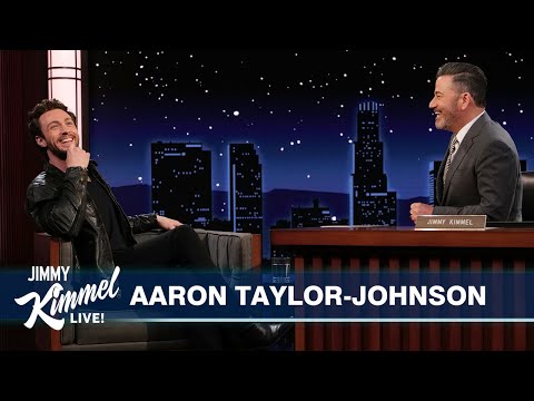 Aaron Taylor-Johnson on Kraven the Hunter Rivalry with Jimmy, His Diet & Working with Russell Crowe