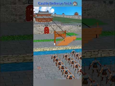 How Medieval Castles Trapped Their Enemies! 😱 #shorts