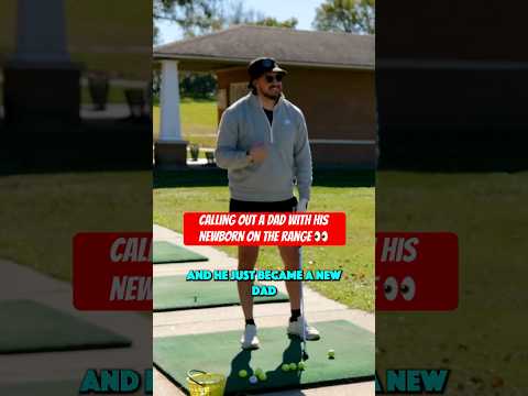 This dad was hitting driver with his BABY!?