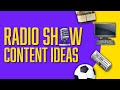 Themes for Engaging Radio Shows