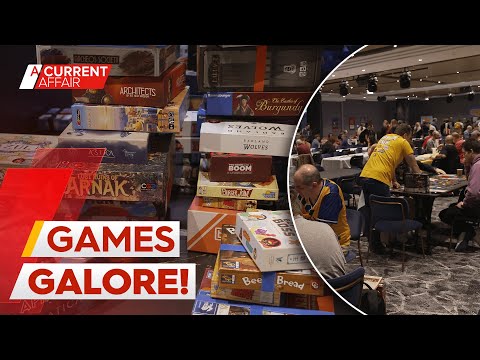 Australia's biggest board games convention | A Current Affair