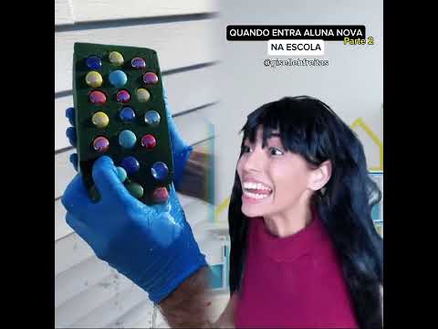 Quando entra aluna nova na escola  #humor #comedia #comedy