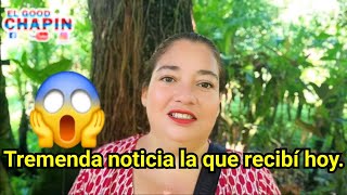 😱😁 NUNCA ME IMAGINÉ QUÉ HOY FUERA A RECIBIR ESTA GRAN NOTICIA.😱😁