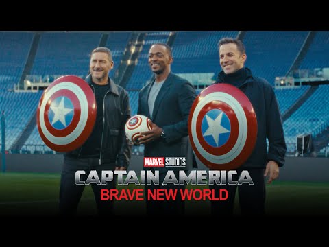 Captain America: Brave New World | 3 Capitani: Anthony Mackie, Francesco Totti, Alessandro Del Piero