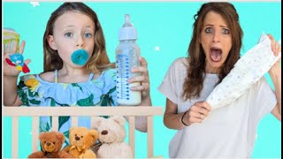 Layla Turned Into A Baby!