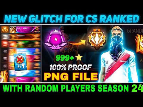 Cs Rank (Png File Glitch) Secret 999+ ⭐ | Win Every Cs Rank With Random Players | Cs Rank Push Tip