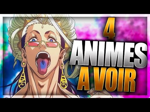 4 ANIMES PEU CONNUS A VOIR ABSOLUMENT ! (Ils vont te rendre FOU)