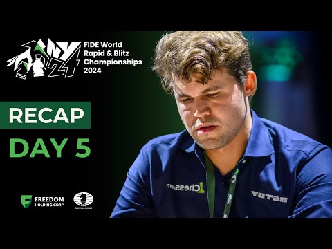 Day 5 of the FIDE World Rapid Championship Under 2 Minutes!