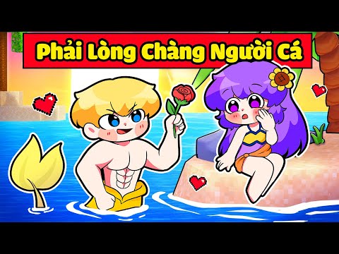 NABEE BẤT NGỜ CẢM NẮNG VỚI NGƯỜI CÁ TÔ GÀ ĐI LẠC TRONG MINECRAFT*NABEE NGƯỜI CÁ TOGA ✨💖🧜‍♀️