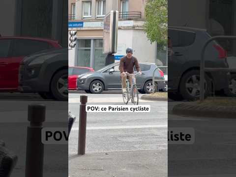POV: ce Parisien cycliste #humour #pourtoi #paris