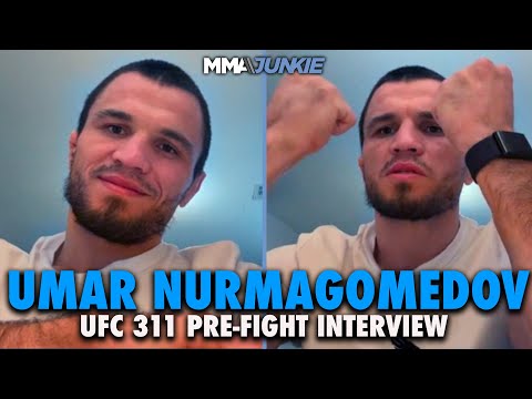 Umar Nurmagomedov Issues Press Conference Challenge to Merab Dvalishvili | UFC 311