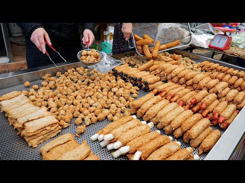 군침 싹 돕니다! 하루 30판씩 팔리는 떡볶이 부터 미친 퀄리티 마늘 곱창까지 TOP10 몰아보기 / Top10 interesting Korean foods