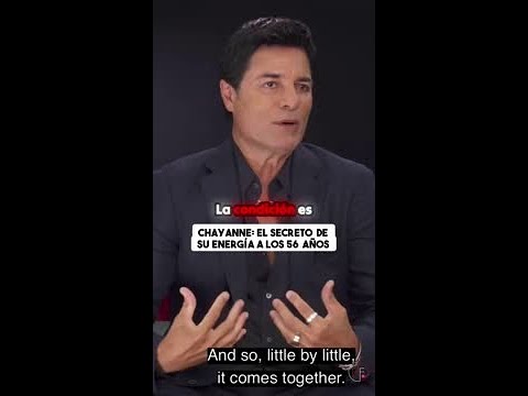 ¡El secreto de Chayanne para mantenerse enérgico a los 56 años!