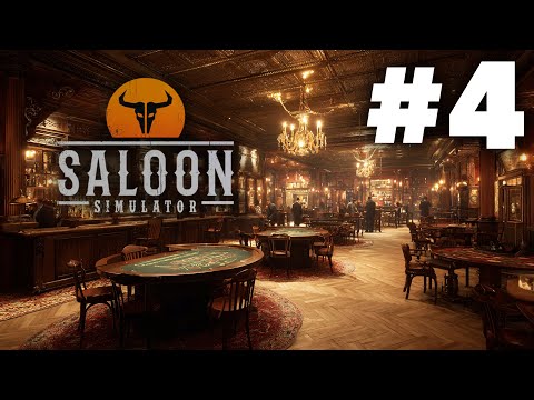 Saloon Simulator Gameplay Walkthrough Part 4 - BIG DEBTS & CASINO EXPANSION