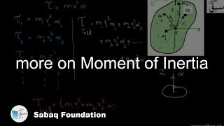 more on Moment of Inertia