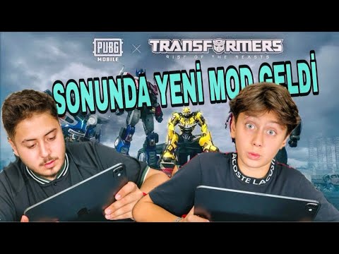 PUBG MOBİLE  YENİ MOD GELDİ !! TRANSFORMERS MODU DENİYORUZ
