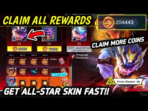 GET YOUR ALLSTAR SKIN FAST !! CLAIM MORE COINS IN ALL-STAR 2025! - MLBB