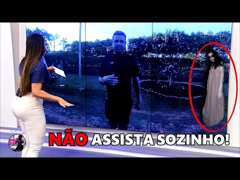 FANTASMA APARECE AO VIVO NA TV! 5 Vídeos de Terror pra Assombrar seu DIA!