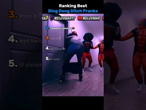 Ranking The best Ding Dong Ditch Pranks.#funny #funnyvidoes #ranking #prank