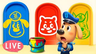 🔴LIVE | The Mystery Mark | Police Cartoon | Safety Rules for Kids | Sheriff Labrador