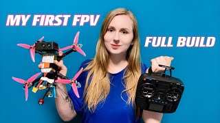 Homemade FPV Drone 5 inches Analog video transmission | FULL BUILD