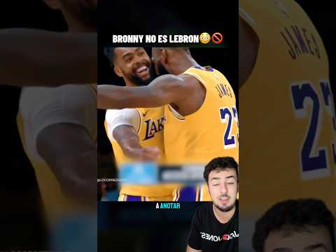 BRONNY NO ES LEBRON JAMES😳🚫#nba #baloncesto #nbaespaña