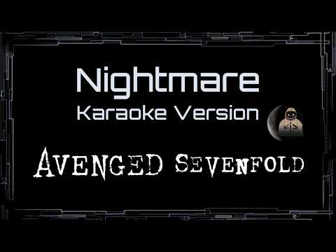 Avenged Sevenfold • Nightmare (CC Karaoke / Instrumental)