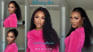 Perfect Vacation Wig With Versatile Hairstyles 360 Invisi Strap Water Wave Wig Ft.Ashimary Hair