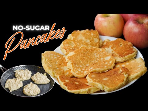 No-Sugar Pancakes Recipe | Healthy Pancake Recipe | Easy Pancakes Recipe