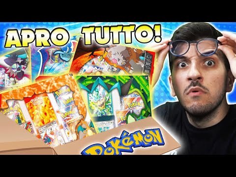 APRO TUTTE le NUOVE COLLEZIONI di CARTE POKEMON