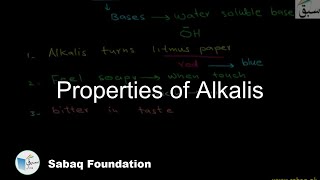 Properties of Alkalis