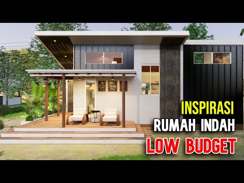 Rumah Low Budget yg Hadirkan Kesan Hangat