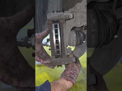 Lexus350 front brake pads and rotor replacement guide #brakesystem