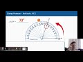 Measuring Angles with a Protractor