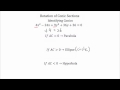 Rotating Conic Sections Concepts