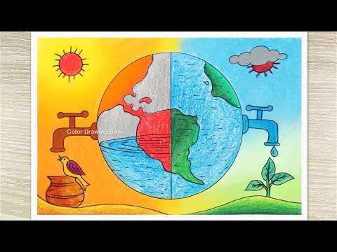 world environment day drawing | By Easy Drawing SAFacebook