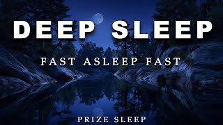 Crickets Sound  & Ocean Waves 🌌 Calming Sleep Music for Deep Sleep