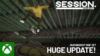 Learning to Get Back on the Board with Session: Skate Sim