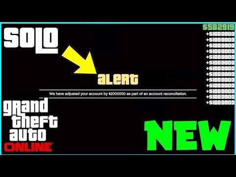 *DO IT QUICKLY* GTA 5 SOLO $40,000,000 MONEY Glitch! (Unlimited Money) *INSANE Money Fast Glitch*