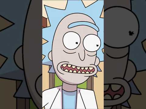 ¿Por qué Rick tiene Cabello Azul, Uniceja y PIEL GRIS? #rickandmorty #ricksanchez