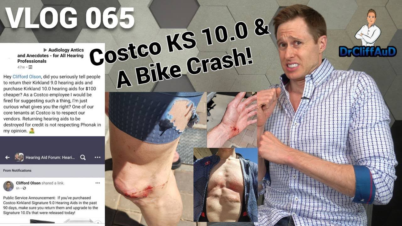 Neues Costco Kirkland Signature 10.0 Hörgerät und mein Radunfall! | DrCliffaud VLOG 065