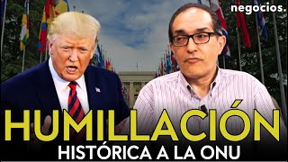 VILLARROYA: "La ONU ha recibido una humillación histórica por parte de Trump. La crisis es total"