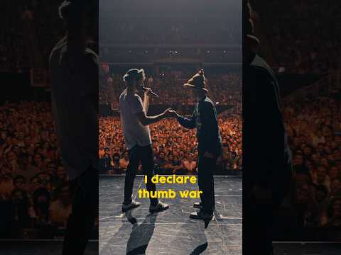 Thumb War at the highest stakes